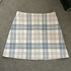 Plaid Wilfred Mini Skirt